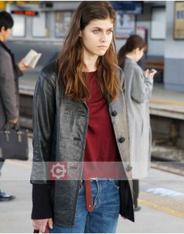 Lost Girls And Love Hotels Alexandra Daddario Leather Jacket