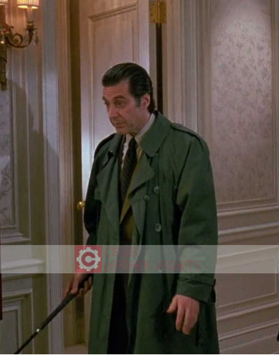 Scent Of A Woman Al Pacino (LT. Col. Frank Slade) Trench Coat