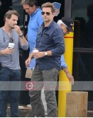 The Mule Bradley Cooper (Agent Colin Bates) Blue Shirt