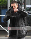 The Punisher Ben Barnes Shearling Leather Jacket