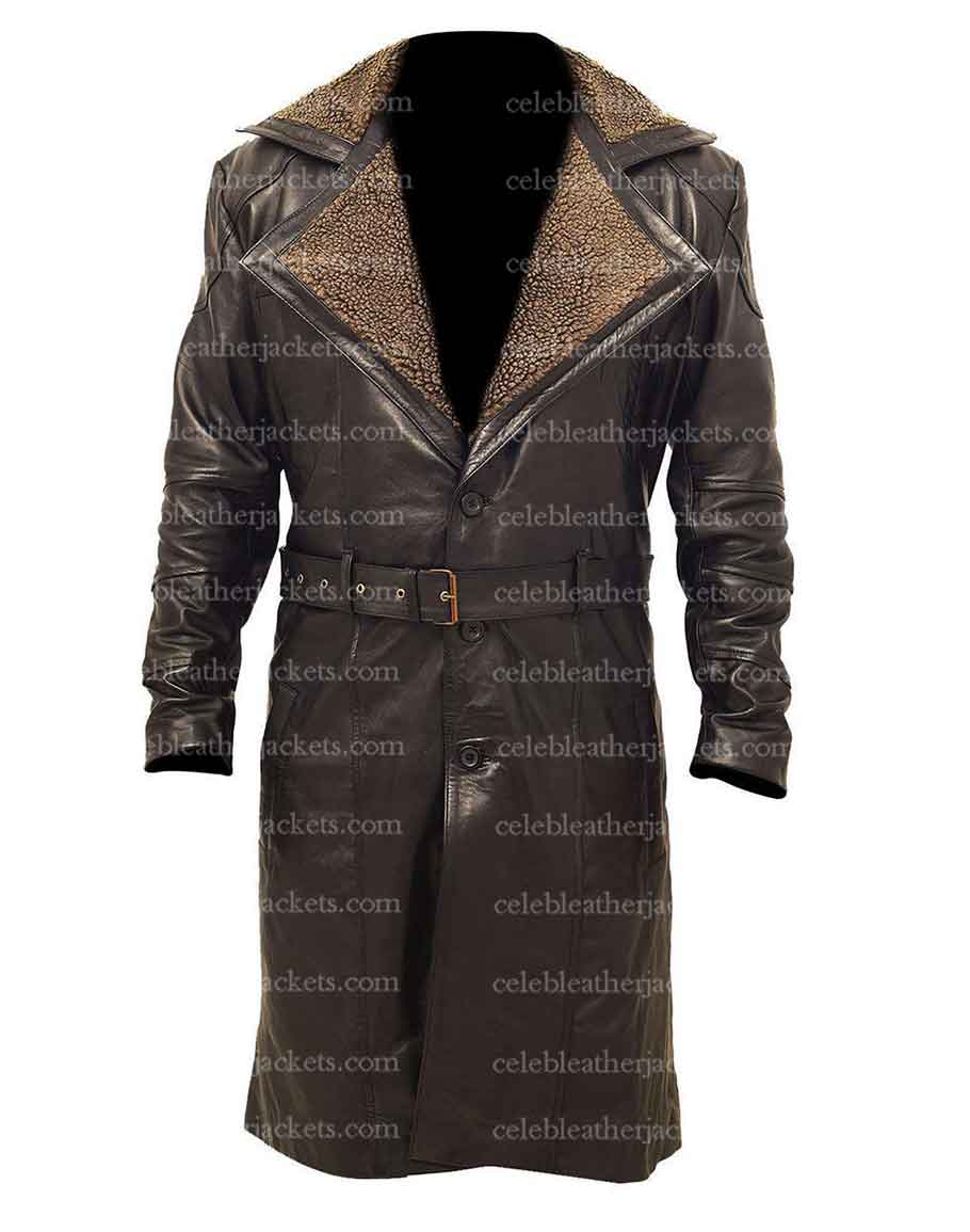 Buy WW2 German Winter Coat | Brown Shearling Leather Coat