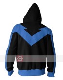 Batman Arkham Knight Dick Grayson (Nightwing) Hoodie Jacket