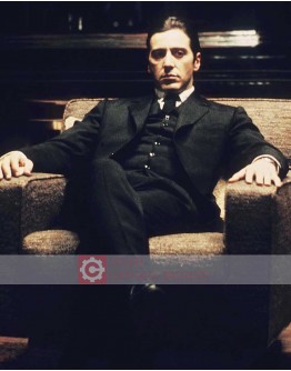 The Godfather Al Pacino (Michael Corleone) Black Coat
