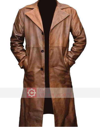 The Prestige Hugh Jackman (Robert Angier) Leather Coat