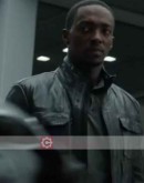 Captain America Winter Soldier Anthony Mackie Leather Jacket