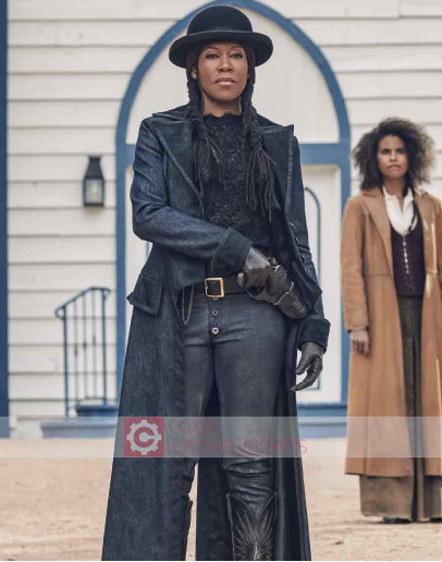 The Harder They Fall Regina King Trench Coat