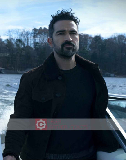 Ozark Alfonso Herrera (Javi Elizonndro) Suede Jacket