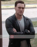 SAS: Red Notice Owain Yeoman (Oliver Lewis) Leather Jacket