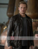 SAS: Red Notice Sam Heughan (Tom Buckingham) Leather Jacket