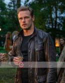 SAS: Red Notice Sam Heughan (Tom Buckingham) Leather Jacket