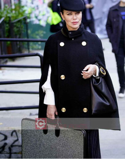 Younger Debi Mazar (Maggie) Cape Coat