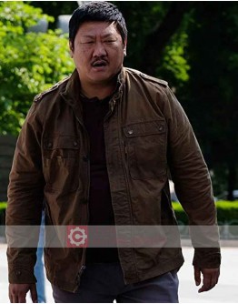 Gemini Man Benedict Wong (Baron) Brown Jacket