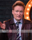 The Tonight Show Conan O'Brien Leather Jacket