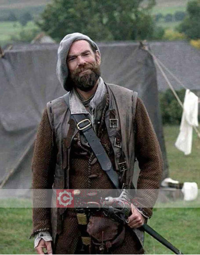 Outlander Duncan Lacroix (Murtagh Fraser) Leather Vest