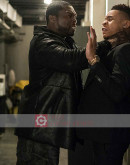 Power 50 Cent (Kanan) Black Shearling Leather Jacket