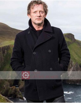 Shetland Douglas Henshall (Jimmy Perez) Pea Coat