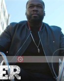 Power 50 Cent (Kanan) Black Leather Jacket