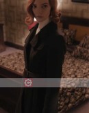 The Queen's Gambit Anya Taylor-Joy (Beth Harmon) Pea Coat
