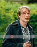 Another Round Mads Mikkelsen (Martin) Trench Coat