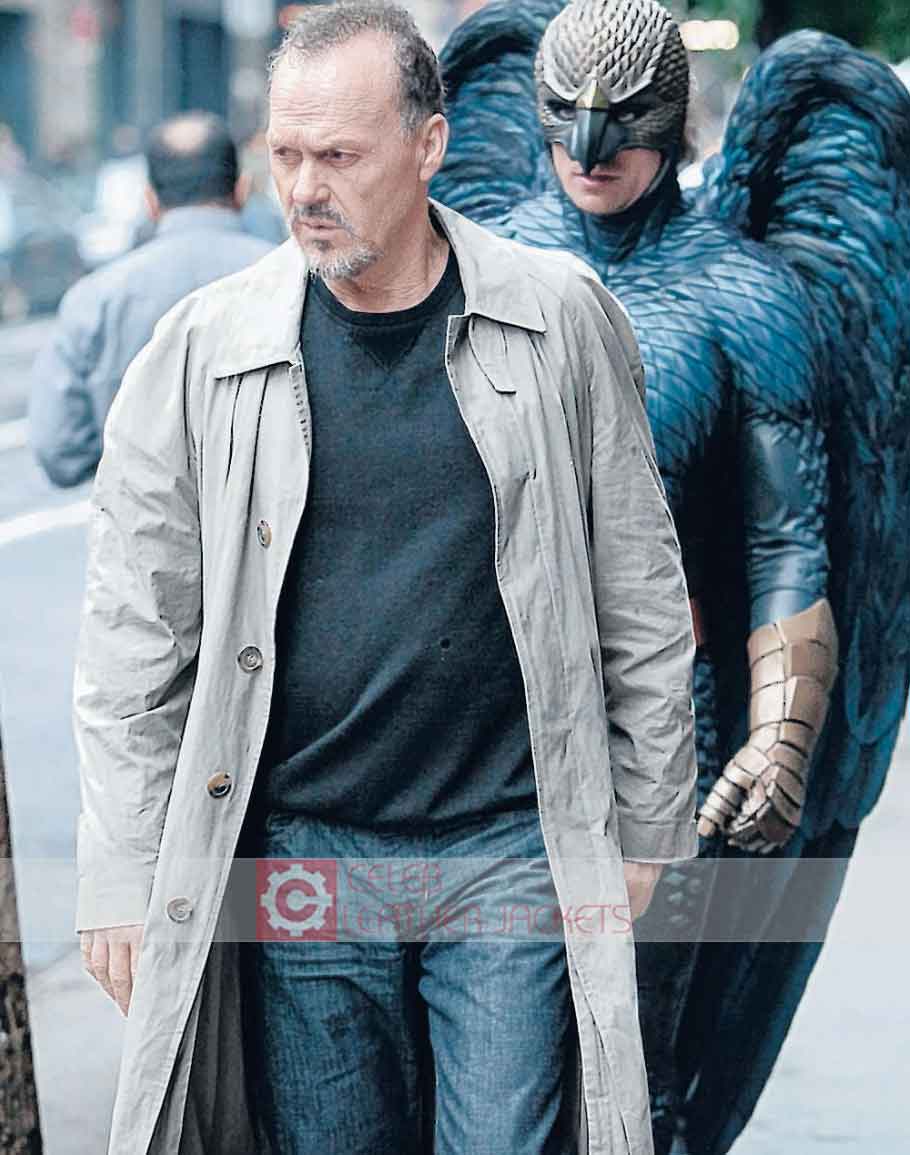Michael Keaton Coat | Riggan Trench Coat Birdman