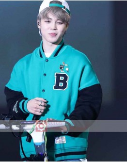 K-pop BTS Jungkook Army Zip Baseball Jumper Jacket