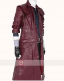 Devil May Cry 4 Dante Trench Leather Coat