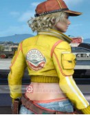 Final Fantasy 15 Cindy Aurum (Erin Matthews) Yellow Shrug Leather Jacket