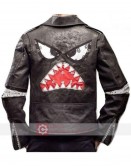 Singer Julian Casablancas Daft Punk (Instant Crush) Shark Leather Jacket