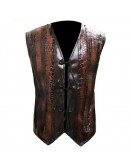 Crocodile Dundee Mick (Paul Hogan) Leather Vest