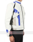 Mass Effect Andromeda Liam Kosta (Gary Carr) White Leather Jacket