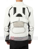 Mass Effect Andromeda Liam Kosta (Gary Carr) White Leather Jacket