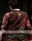 Uncharted 2 Nathan Drake (Nolan North) Brown Leather Jacket