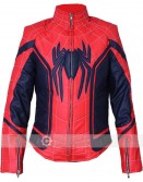 Spider-Man Peter Parker (Tom Holland) Costume Leather Jacket