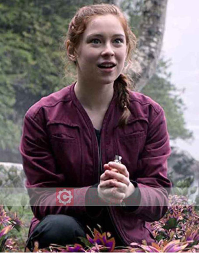 Lost In Space Mina Sundwall (Penny Robbinson) Cotton Jacket