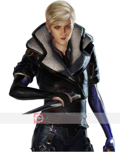 Remember Me Olga Sedova Shearling Leather Jacket