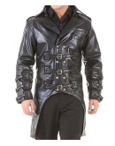 Post Apocalyptic Steampunk Leather Coat