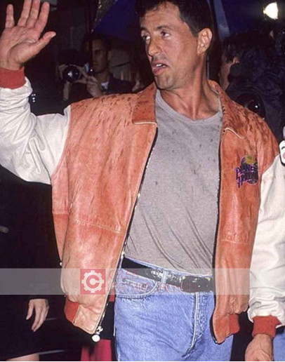 Planet Hollywood Sylvester Stallone Leather Jacket