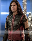 The Flash Cisco Ramon (Carlos Valdes) Leather Jacket
