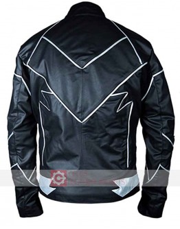 The Flash Zoom (Ryan Handley) Black Leather Jacket