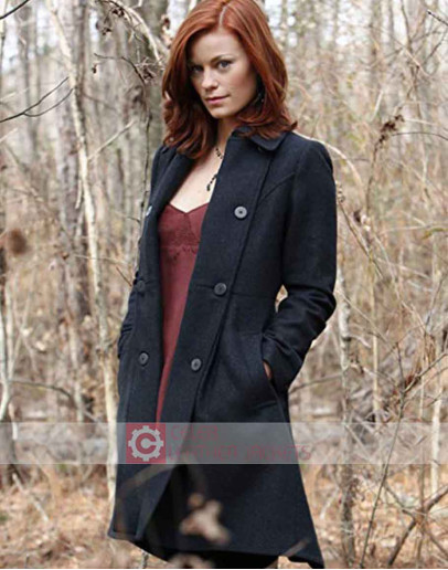 The Vampire Diaries Sage (Cassidy Freeman) Trench Coat The Vampire Diaries Sage (Cassidy Freeman) Trench Coat