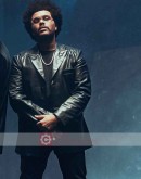 The Weeknd Singer (Abel Makkonen Tefaye) Maluma Hawai Black Leather Jacket 
