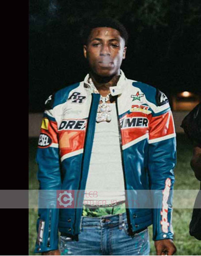 Youngboy (Kentrell DeSean Gaulden) Never Broke Again Leather Jacket