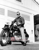 Clark Gable Black Leather Jacket