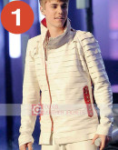 Justin Bieber White Leather Costume