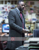 Luther Idris Elba (DCI John Luther) Wool Coat