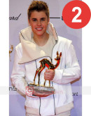 Justin Bieber White Leather Costume