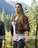 The 100 Lindsey Morgan (Raven Reyes) Bomber Jacket