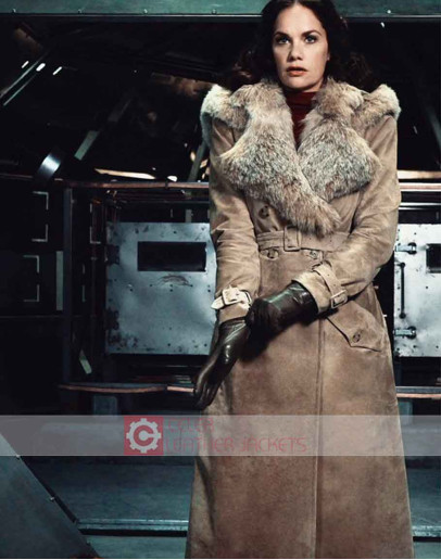 His Dark Materials Ruth Wilson (Mrs. Coulter) Trench Coat