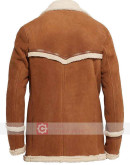 Kingsman Colin Firth (Harry Hart) Shearling Jacket