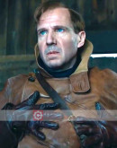 The King's Man Ralph Fiennes (Duke of Oxford) Leather Coat